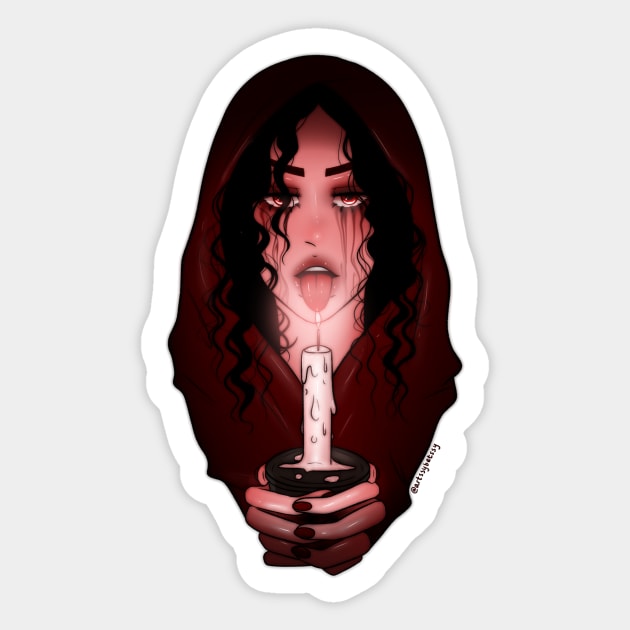 Candlelight Sticker by artssybetssy